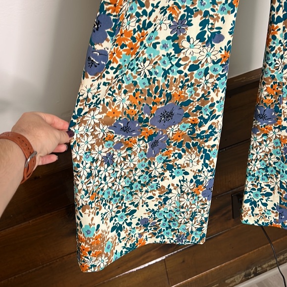 Vintage 1970’s Retro Floral 3 Piece Polyester Matching Set- XS - Picture 9 of 12